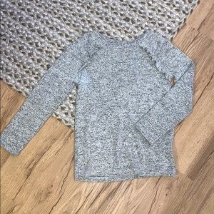 Cat and Jack ruffled long sleeve top